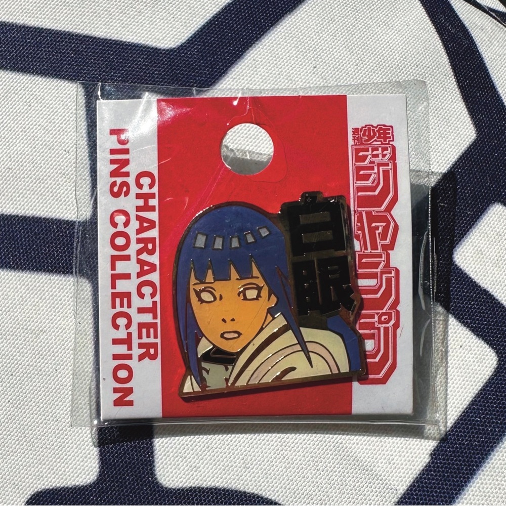 Naruto Shippuden Hinata Hyuga Y2K 2000s Anime Japanese Pin
